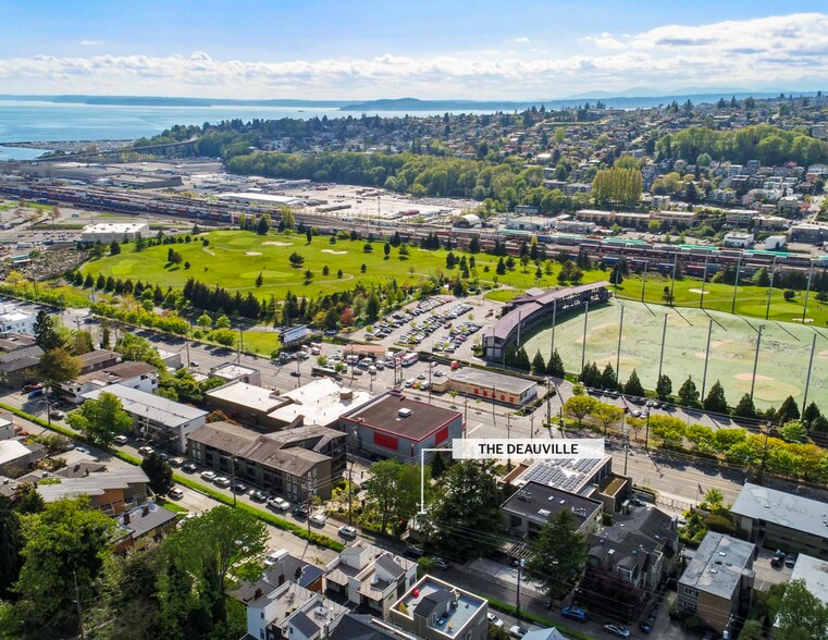 Aerial view toward the southwest - 2801 14th Ave W