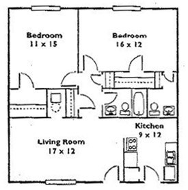 Floorplan - The Vue at Claudette Townhomes & Apartments