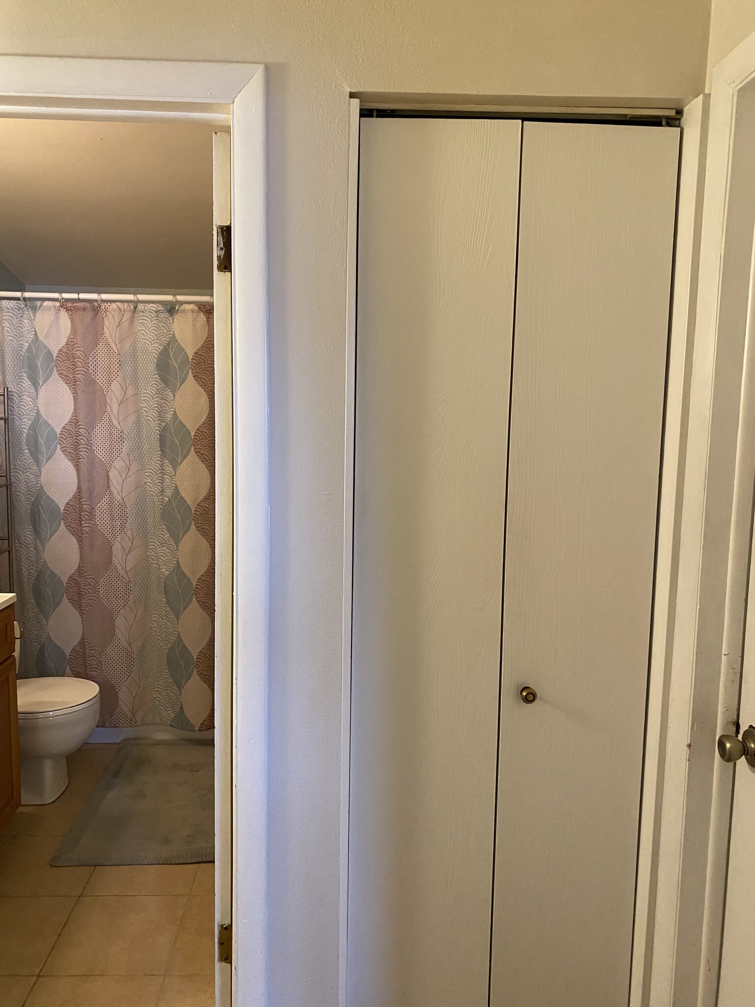 Full bath and closet upstairs - 1240 S Reed St