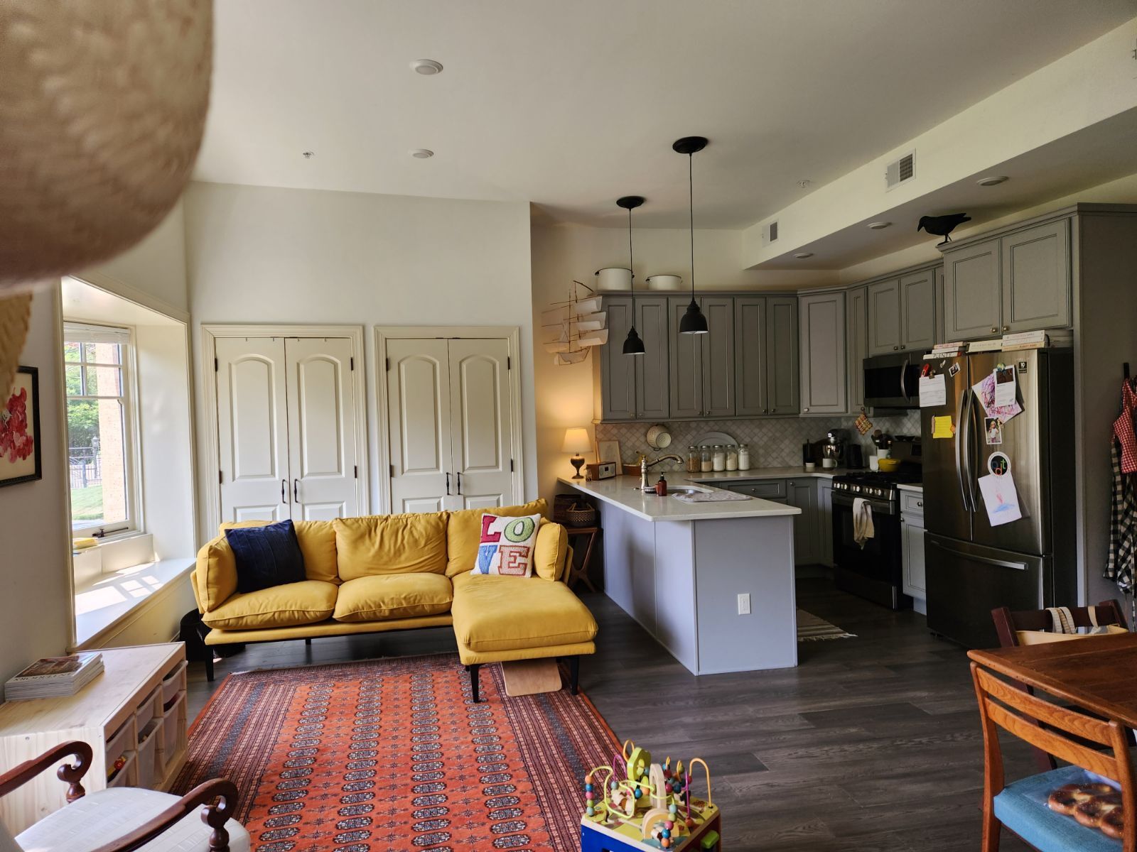 Kitchen & Living Area - 240 W Tulpehocken St