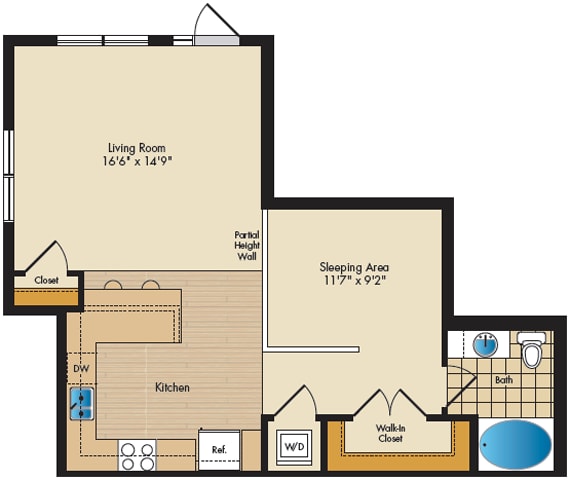 Floorplan - The Village at Taylor Pond