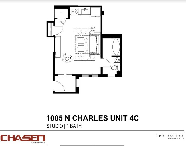 Floorplan - The Suites at 1005 N Charles