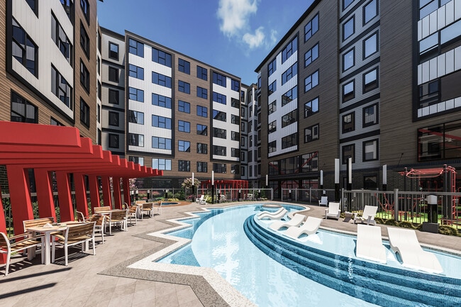Resort Style Pool - The Marshall Arkansas