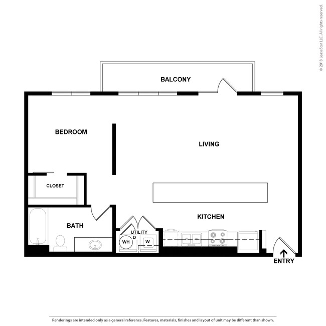 Floorplan - The Gentry on M Streets