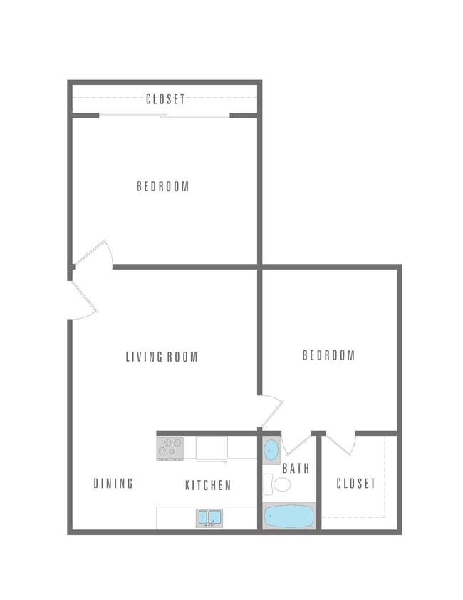 2 Bed 1 Bath - Rancho Alvarado