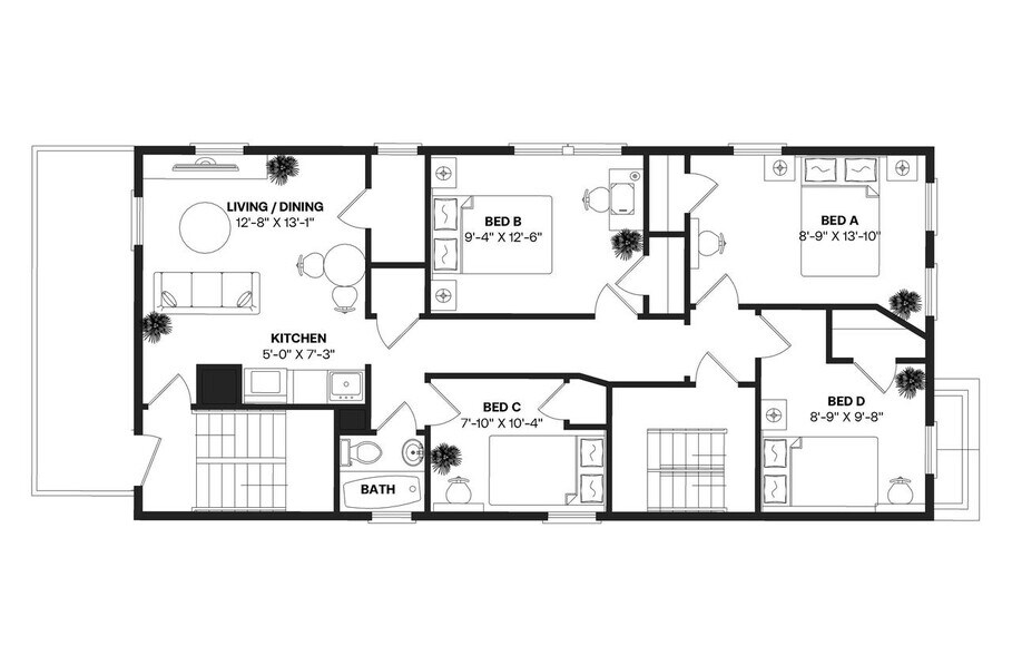 Building Photo - Room in Shared 4 bed/1.5 bath home in South Boston