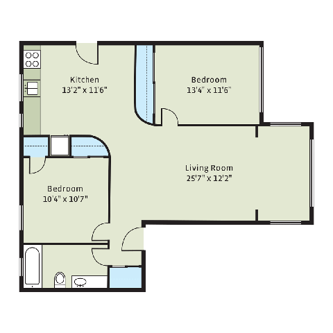 Floorplan - 5350-5358 S. Maryland Avenue