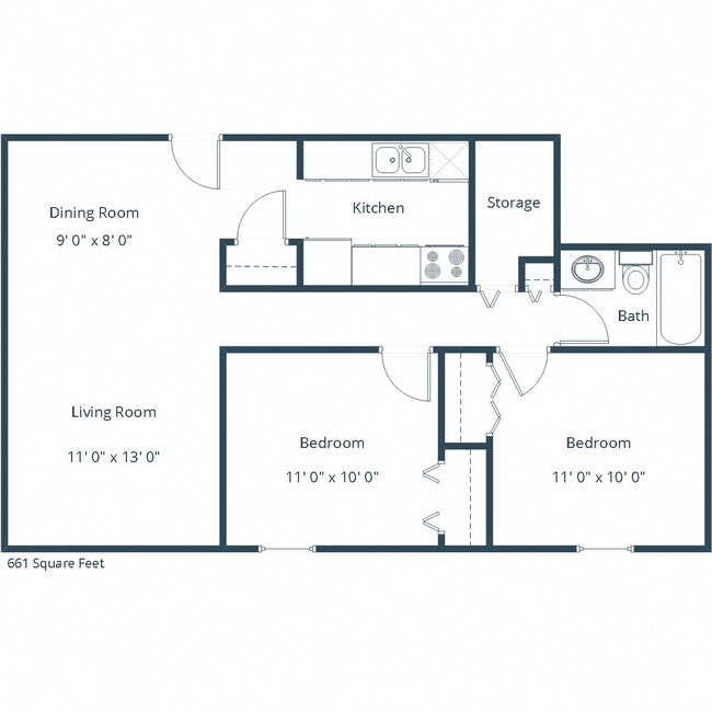 Floorplan - Eagle Sky I