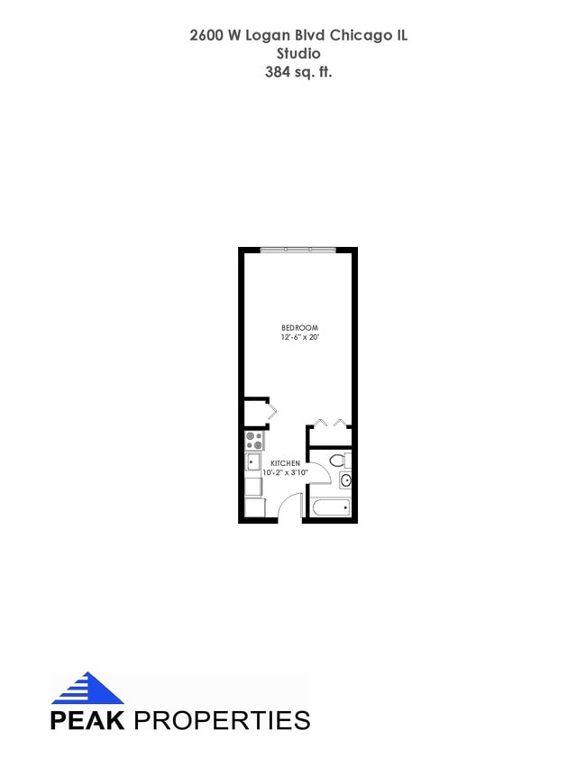 Floorplan - 2600 W. Logan Blvd