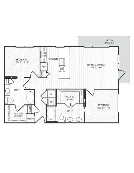 Floorplan - Moda Apartments
