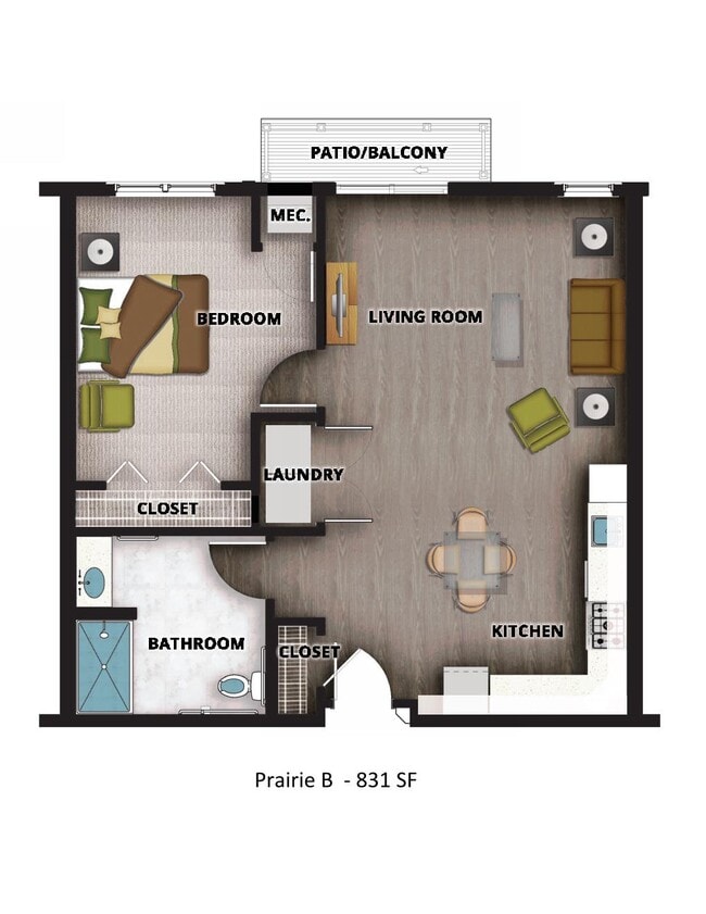 Floorplan - Oakmont Senior Community