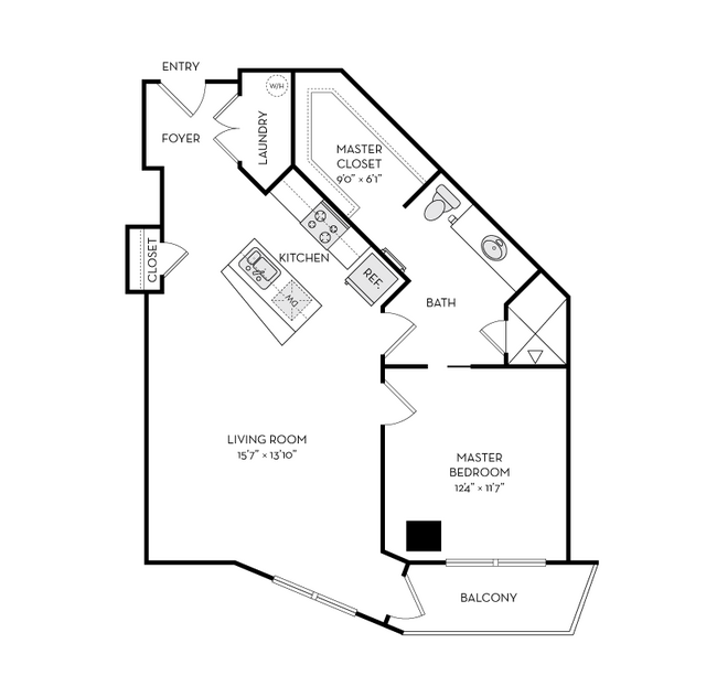 Floorplan - The Heights at Park Lane
