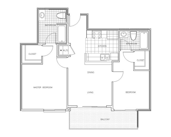 Venezia 2x2 floor plan PR SM Venezia LLC - PR SM Venezia LLC