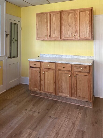 Kitchen and Back Door - 222 W End Blvd