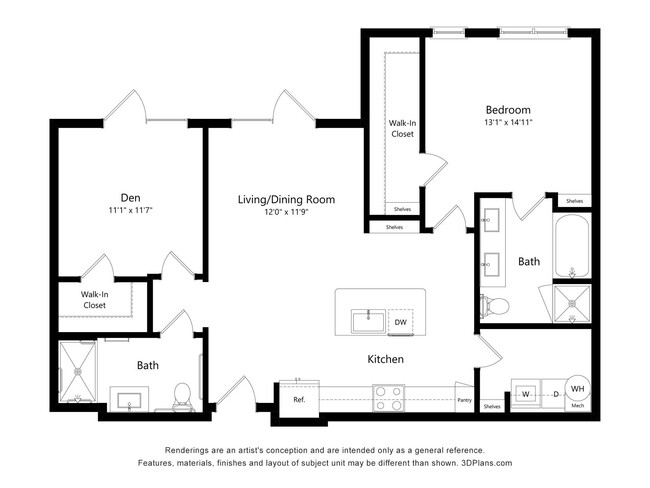 Floorplan - Bishop Momo