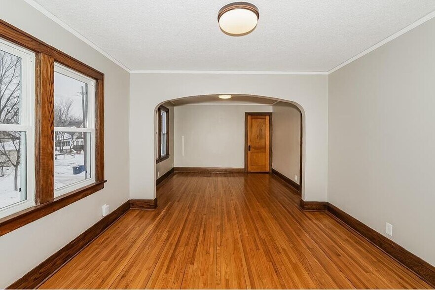 Living & Dining Room (Second bedroom door pictured)) - 2209 E 33rd St