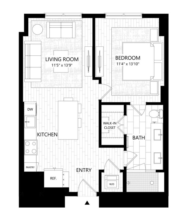 Floorplan - The Everett Nashville Yards