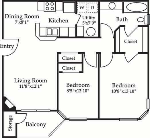 Floorplan - James Pointe