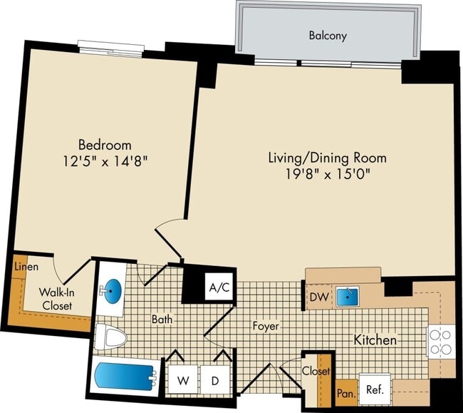 Floorplan - The Metropolitan