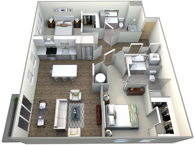 Floorplan - The Huntington