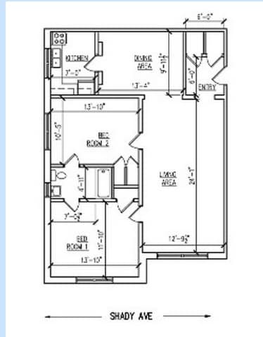 2BR/1BA - 769 Shady Dr E