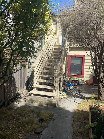 Rear staircase - 328 Utah St
