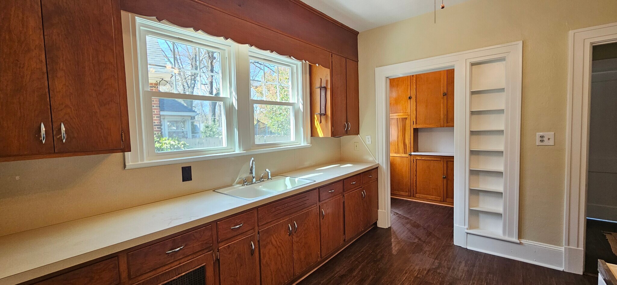 Kitchen with pantry new oven and fridge - 2818 Masonic Dr