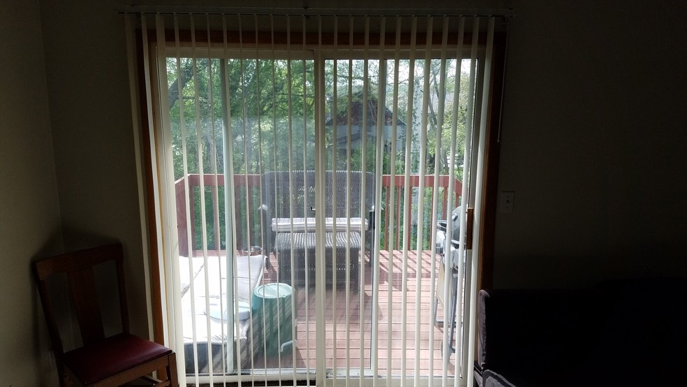Upstairs deck entrance - 803 S Van Buren St