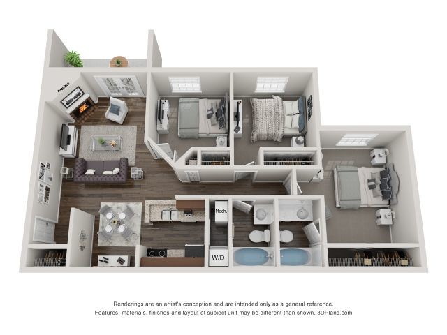 Floorplan - Brookdale on the Park