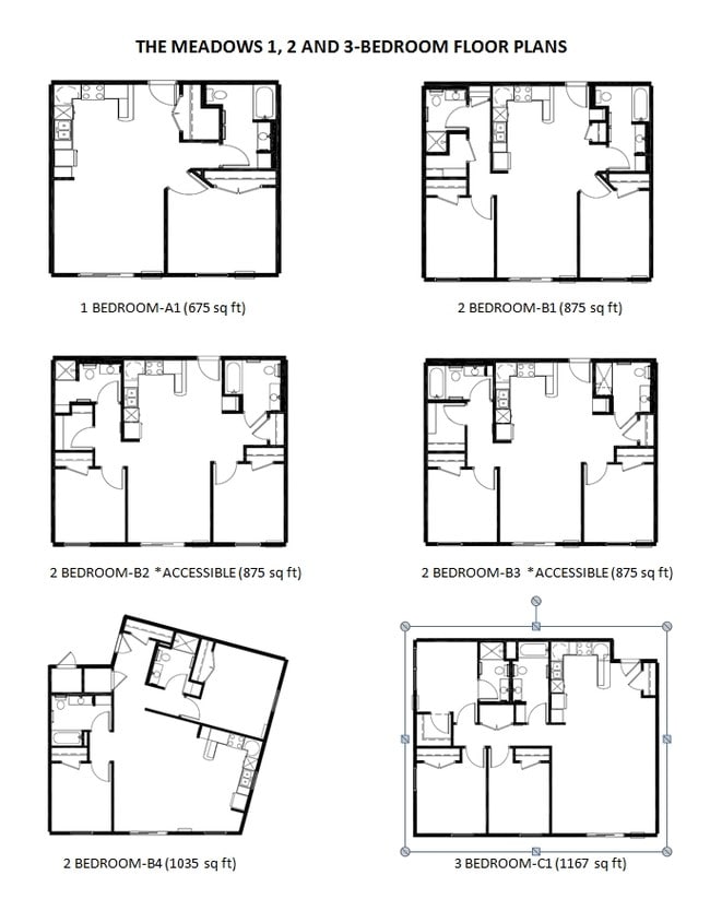 Floorplan - The Meadows Apartments