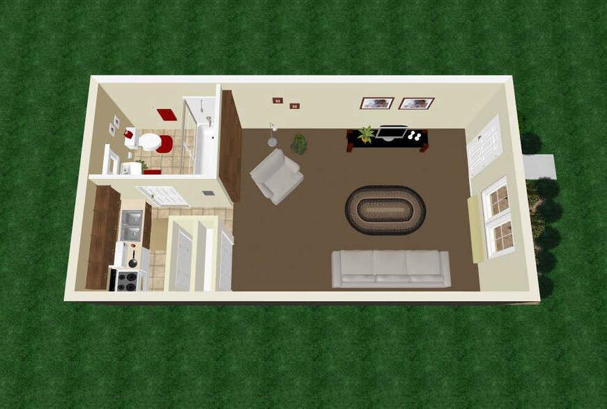 Studio Floorplan - Greenglen