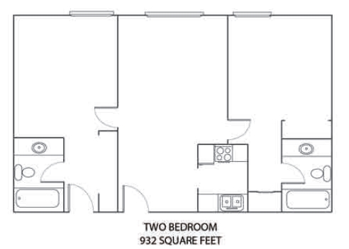 2BR/2BA - Audubon Park Place