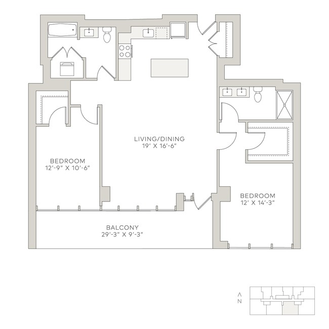 Floorplan - Solstice on the Park