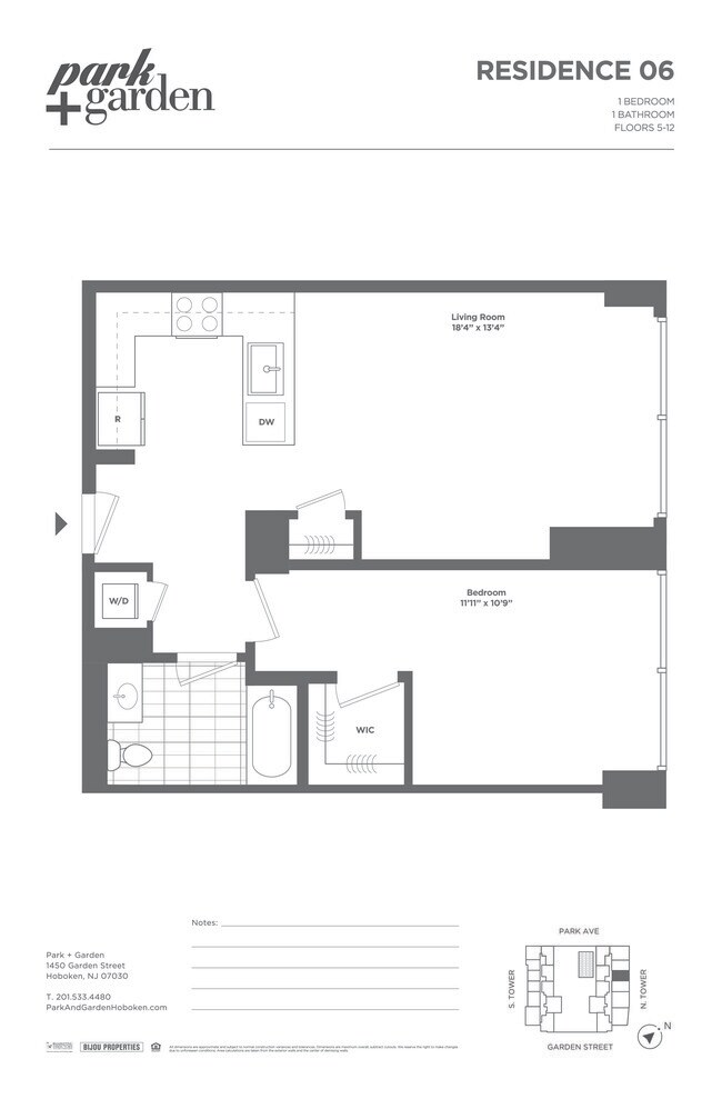 Floorplan - Park + Garden