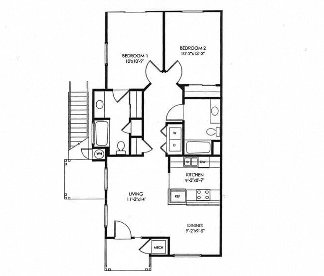 Floorplan - Lincoln Gardens Apartments