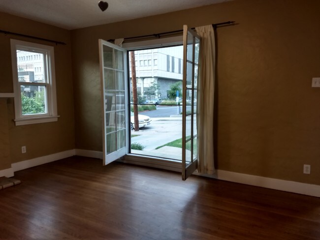 French doors in living room - 13644 Earlham Dr
