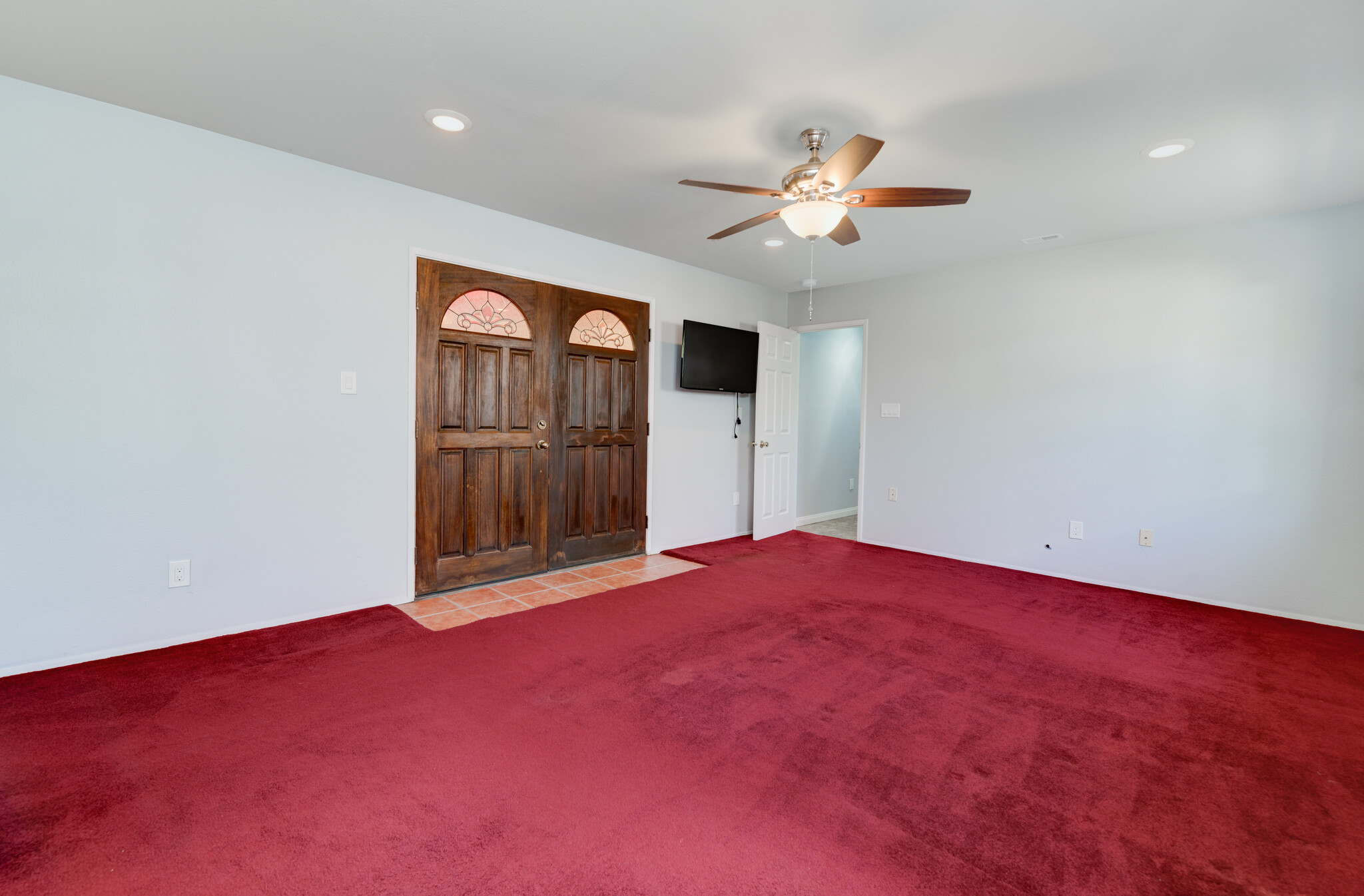 Master Bedroom with Patio Access - 2363 Fleetwood St