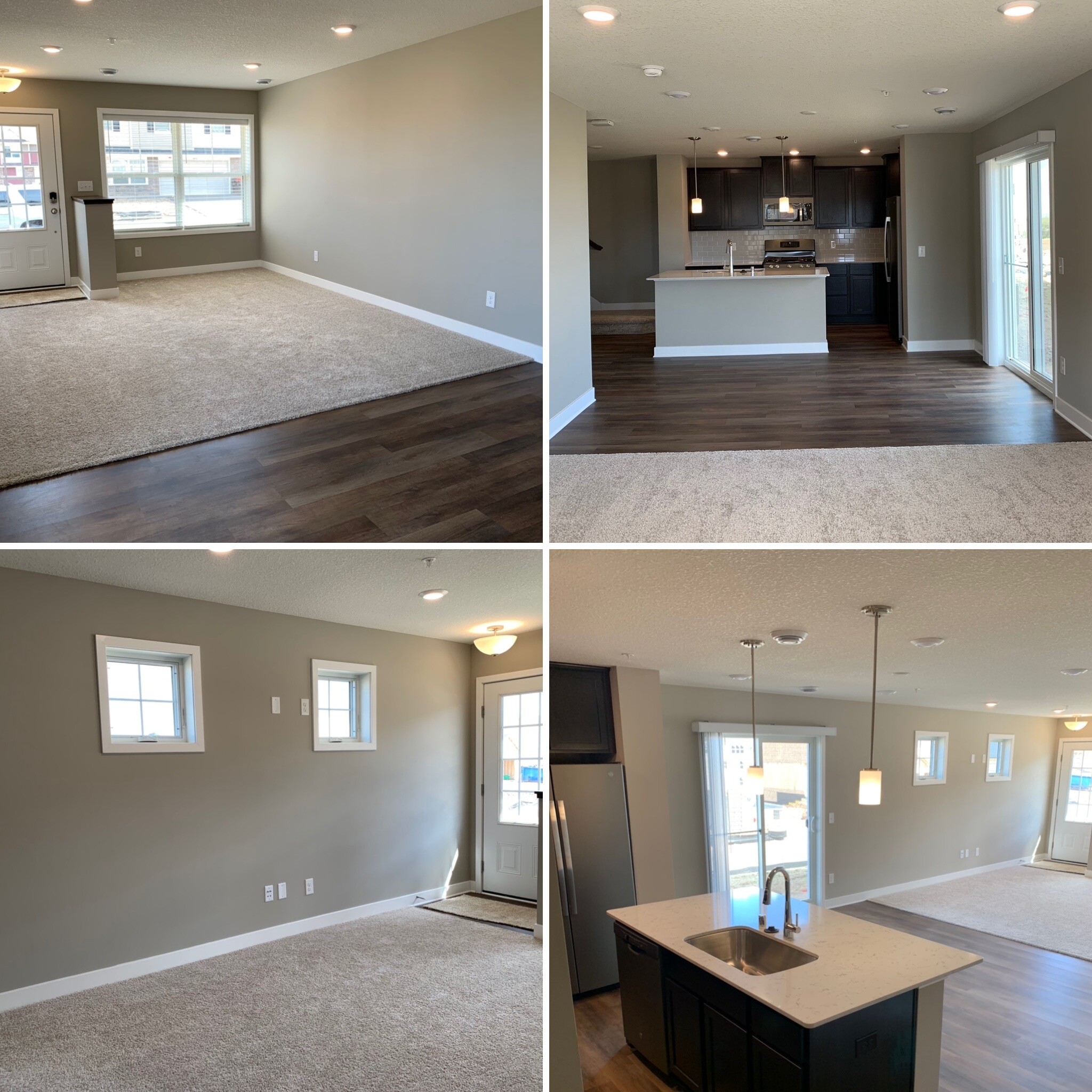 Main level kitchen, dining and living room - 4825 Martingale Drive