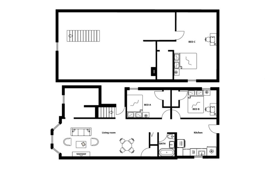 Building Photo - Private bedroom in 3 bed/1 bath Home