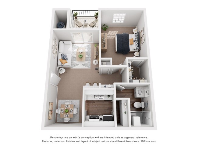 Floorplan - Rock Canyon Apartments
