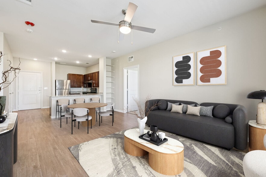 Living room - Legacy Ranch @ Dessau East, A 55+ Community