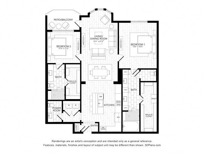 Floorplan - The Bergen