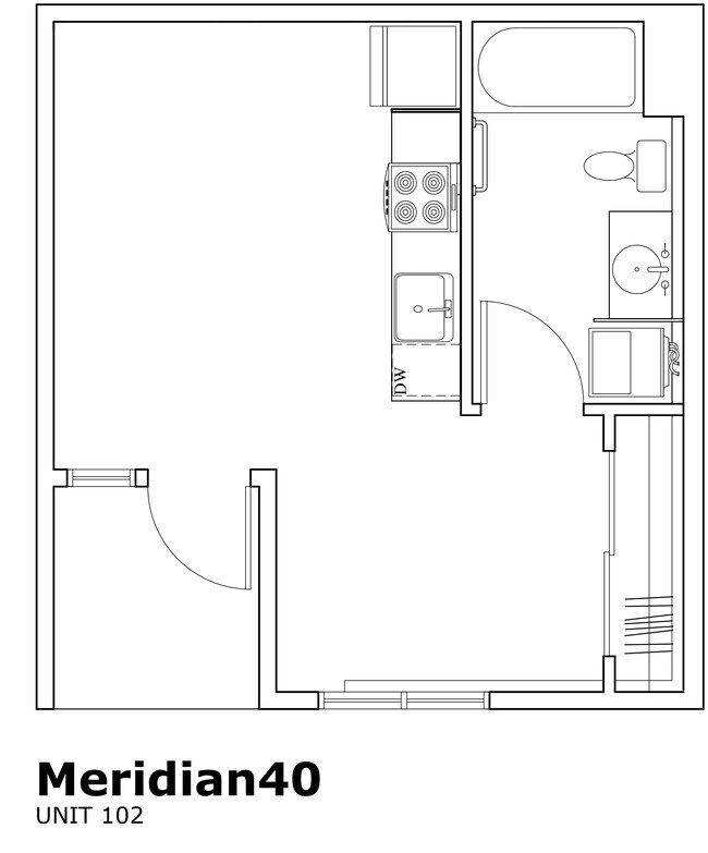 Floorplan - Meridian 40