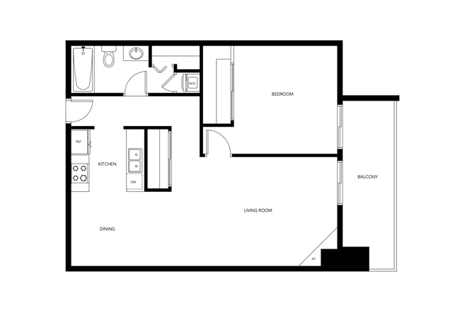 Floorplan - Summer Creek Apartments
