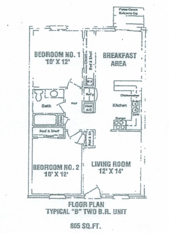 2 BEDROOM 1 BATHROOM - Magnolia Gardens