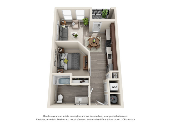 Floorplan - The Baldwin at St. Paul Square