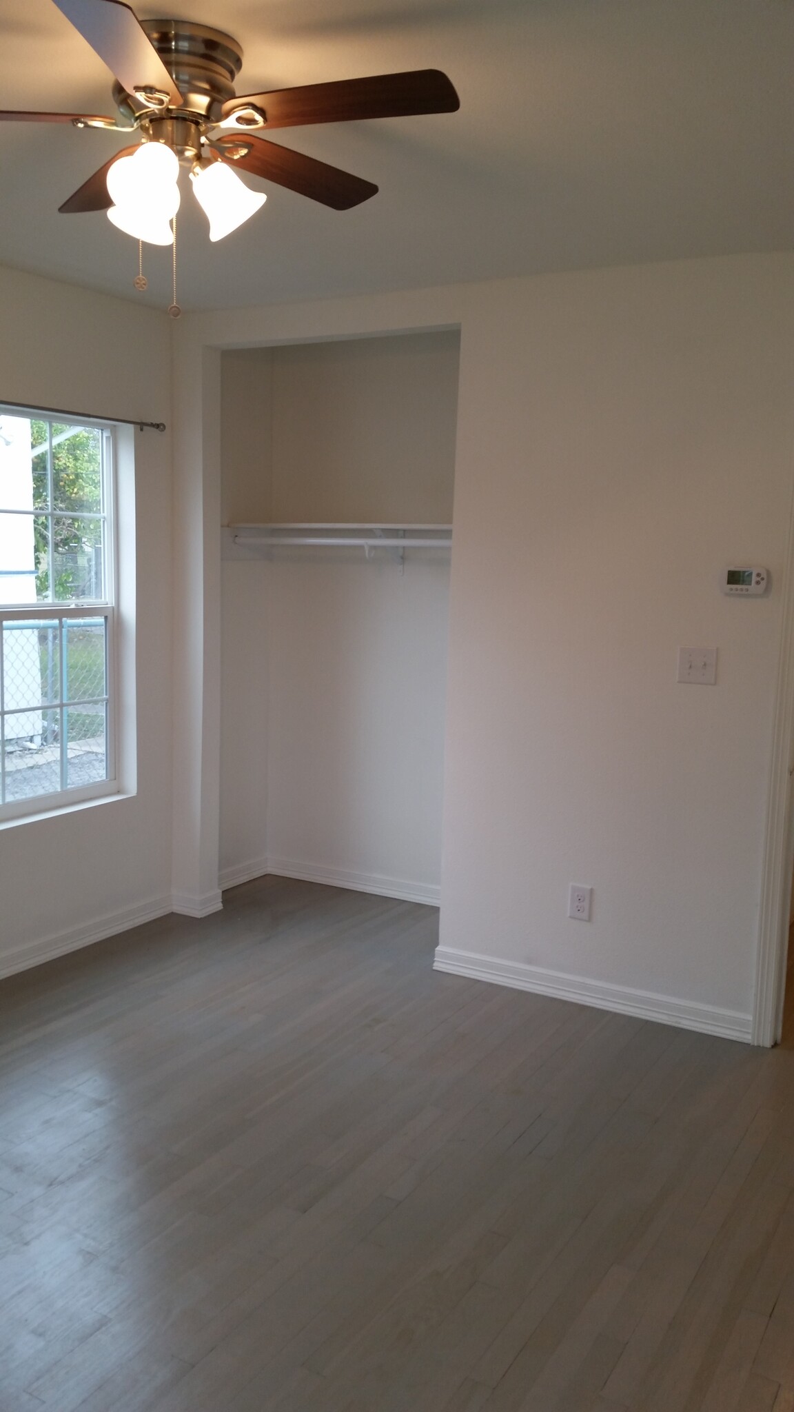 Floor to ceiling closet for all your clothing storage needs. - 2625 Cincinnati Ave