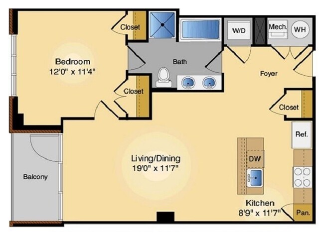 Floorplan - IO Piazza by Windsor