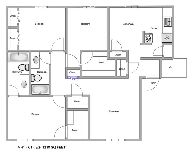 Mill House 4307 Woodhollow Dr Dallas TX 75237 Apartment Finder