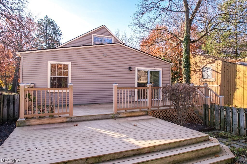 Back deck - 28008 Sites Rd